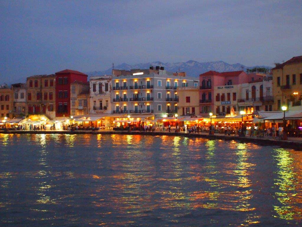 Chania at night 1